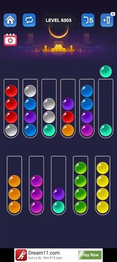 Ball Sort Puzzle Level 6303