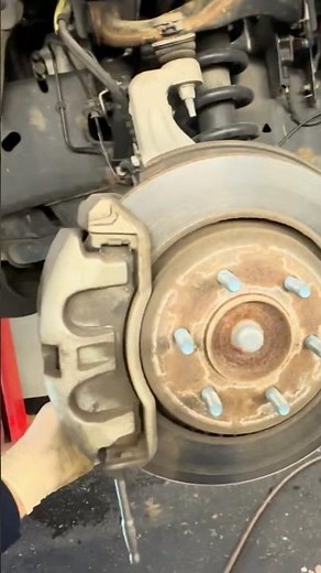 How To Replace Front Brakes on a Lincoln Navigator #shorts