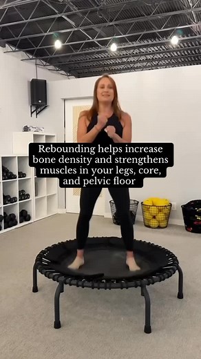 JumpSport Fitness Trampolines on Instagram: "Did you know rebounding had so many health benefits? Comment ‘BOUNCE’ to help find your perfect fit!  Give it a try and bounce into better health! 露‍♂️✨ . . . #jumpsport #rebounding #feelgoodfriday"