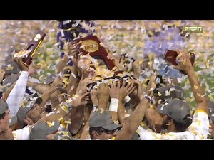 LSU Tigers lift the 2023 MCWS National Championship Trophy 🏆