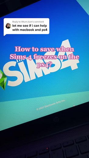 How to Save Your Game in Sims 4 on PS4