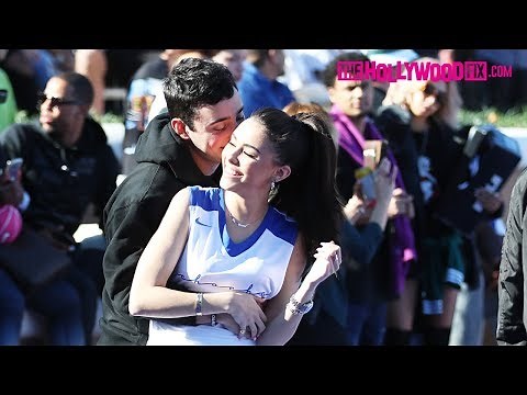 Madison Beer Plays In The Chacha The Wave Vs. Jamie Foxx Celebrity Basketball Game 2.17.18
