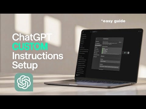 Fix ChatGPT Responses in 2026 with Custom Instructions (Full Guide)
