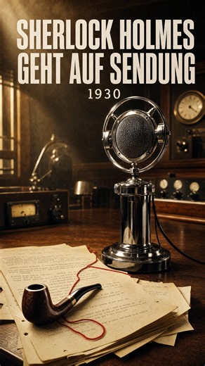 20. Oktober 1930: NBC überträgt „The Adventures of Sherlock Holmes“.