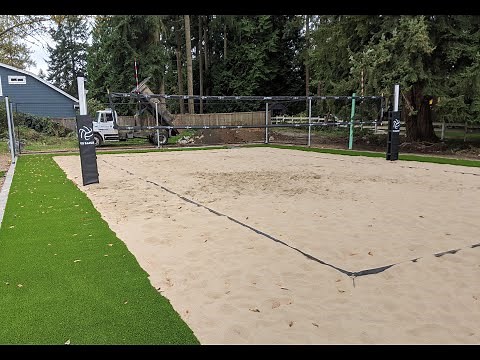 Building a Sand Volleyball Court for year round play in Washington state