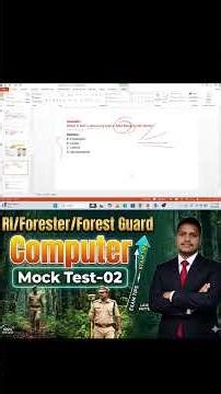 🔥OSSSC FOREST GUARD | FORESTER | EXCISE CONSTABLE 2025 TCS PATTERN QUESTION|COMPUTER TCS PATTERN MCQ