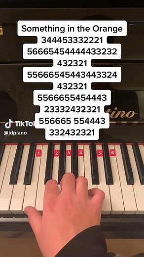 Something in the Orange #piano #pianotutorial #pianomusic #somethingintheorange #zachbryan #foryou #fy #fyp