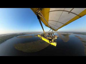 Cygnet Weight Shift Control Flight Lessons with Dave in Georgia - Part 1 - Unedited