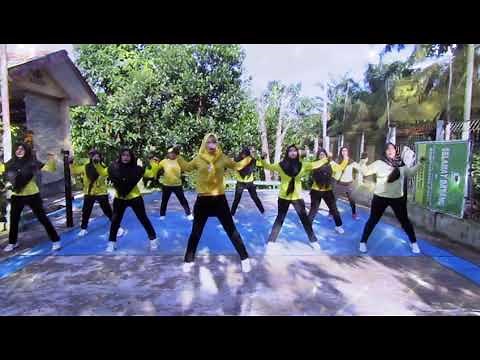 Senam Kreasi Goyang Dumang Gerakan Sangat Simple Diikuti Choreo Veronica Lingling #MakMakPksBelida