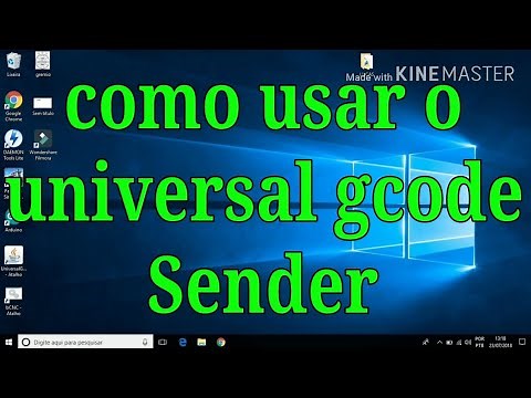 Como usar o universal gcode Sender e configurar a CNC
