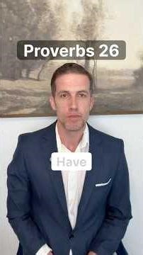 Proverbs 26 | I Was Only Joking” Isn’t Harmless