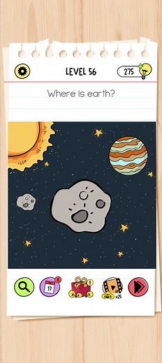 Brain Test Level 56 | Genius Solution 🤯 | gamerzprincess Gameplay