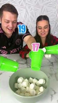 Marshmallow madness couple Challenge! #boardgames #games #couplechallenge