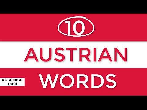 10 Austrian Words you should know before you VISIT AUSTRIA