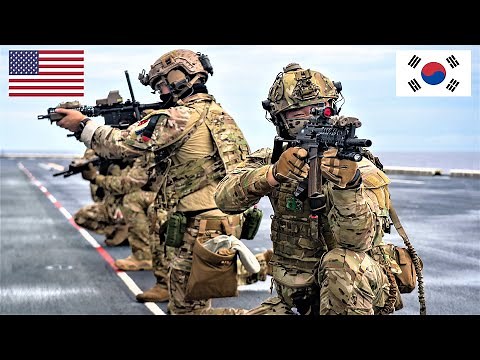 ROK Navy UDT/SEAL and U.S. Navy EOD | Carrier Strike Group Exercise | 2022