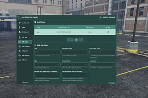 Jobs Creator System V3 [In-game Job Creator][ESX/QB] | FiveM Store
