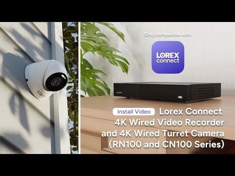 How-To Install | 4K Wired Network Video Recorder (RN100 Series)