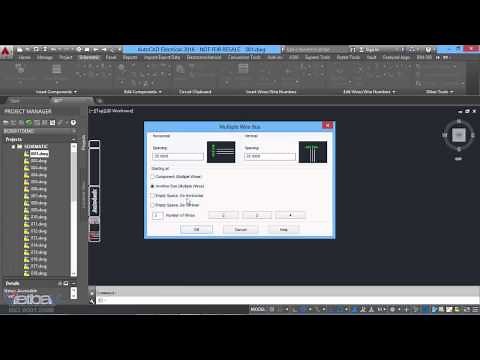 Tạo thư viện thiết bị AutoCAD Electrical