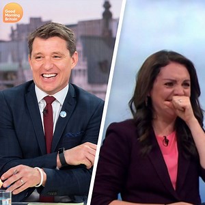 Here's the Ben Shephard joke that left Laura Tobin in stitches LIVE on air! 😂 | Good Morning Britain