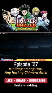 62K views · 969 reactions | “Sa pagdating ng Hari… nagsimula ang pinakamadilim na arc ng Hunter × Hunter.”  Hunter x Hunter - Chimera Ant (2011) #HunterxHunter #HxH1999 #hxh2011 #Gon #Kurapika #Leorio #killua #AnimeReels #ClassicAnime #90sAnimeFeels #AnimeTokPH #AnimeNostalgia | AnimeCore PH | Facebook
