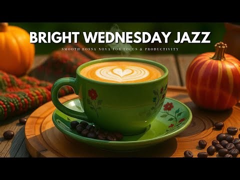 Wednesday Morning Jazz ☕ Smooth Piano for Focus & Fresh Energy