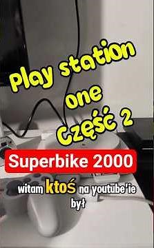 Znalazłem stare gry na PS1! Superbike 2000 - Gameplay i Nostalgia 🏍️