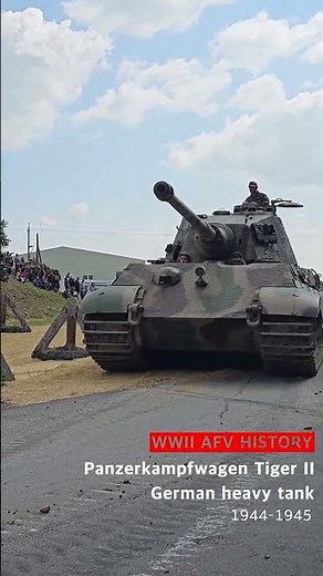 Tiger II (King Tiger) German heavy tank of the Second World War #ww2 #panzer #history
