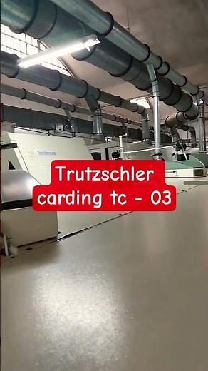 Trutzschler carding tc - 03 #trutzschlercarding #cardingmachine