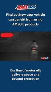 4.3K views · 73 reactions | Whatever you drive, however you drive, AMSOIL has you covered. From synthetic blends to high-mileage and premium full-synthetics, our motor oils are expertly crafted to protect, perform, and extend engine life. Upgrade your oil, upgrade your ride.  #AMSOIL #MotorOil #SyntheticOil | AMSOIL INC. | Facebook