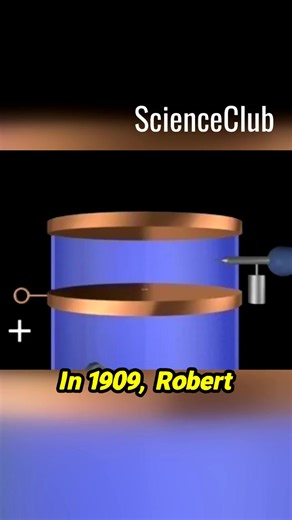 5.3K views · 77 reactions | ### Video Title: "The Millikan Oil Drop Experiment Explained: Measuring the Charge of an Electron" ### Hashtags: #MillikanExperiment #OilDropExperiment #ElectronCharge #Physics #ScienceHistory #NobelPrize #ScientificDiscovery #PhysicsExperiment #STEMEducation #ScienceExplained #ScientificBreakthrough #ClassicExperiments #ScienceDemo #EducationalVideo #Millikan #PhysicsMagic | ChemClub | Facebook