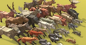 Simple Forest Animals - Cartoon Assets | 3D Animals | Unity Asset Store