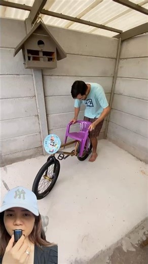 PAPA KREATIF ⁉️GANTI TEMPAT DUDUK SEPEDA KU 😍