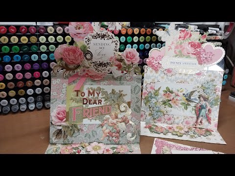 Sam Calcott UK Turn it outside in easel card, let's make it Anna Griffin style!