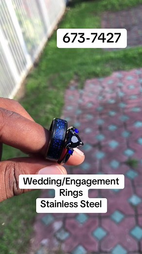 #stainlesssteeljewelry #alphazest #engagementring #weddingrings