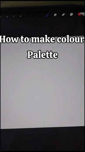 make a colour palette in procreate #learningprocreate #art #colors #procreate