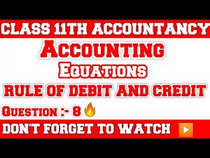 class 11 | accounts | chapter 5 | practical problems 8 | sc sharma