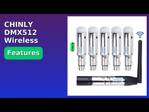 REVIEW (2025): CHINLY DMX512 Wireless Lighting. Features.