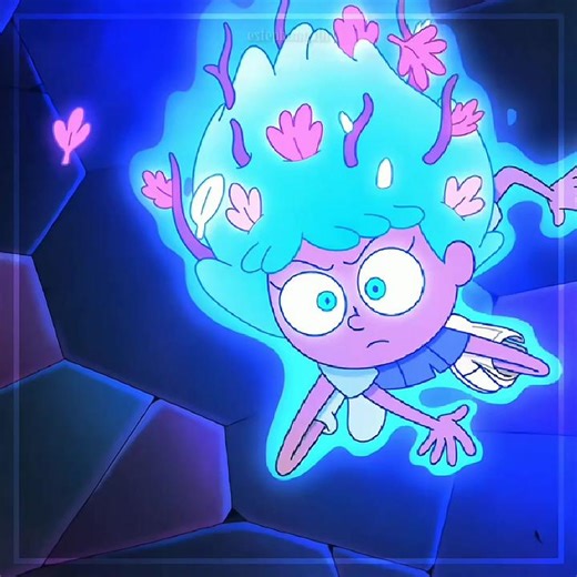 BLUE POWERS!! 💙💙 // #annebunchoy #annebluepowers #amphibia #amphibiaedit #annebunchoyedit #edit #fyp