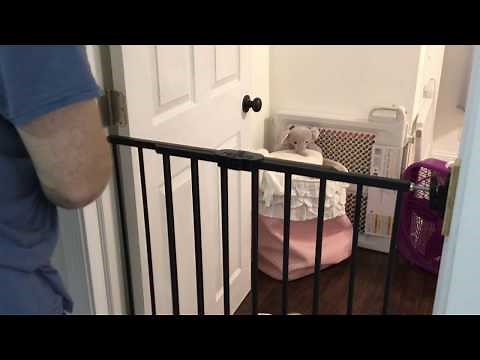 How to Install the Regalo Extra Tall Child and Baby Safety Gate for Stairs and Doors