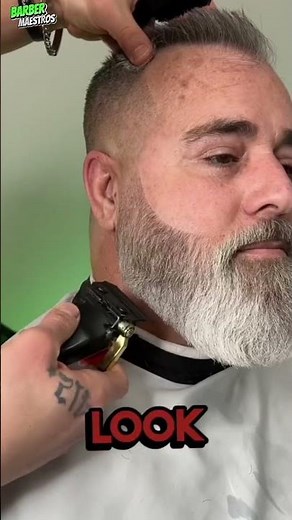 "From Average to Alpha: The Most Macho Beard Upgrade😱!