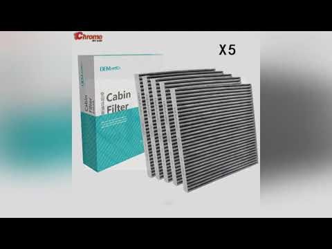 5x Car Pollen Cabin Air Conditioning Filter Includes Activated Carbon For Nissan Altima Murano Teana