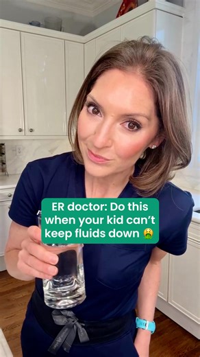 BabyCenter on Instagram: "When your baby or toddler’s throwing up and can’t keep anything down, it’s easy to feel helpless. 😮‍💨 ER doctor and BabyCenter Medical Advisor @drdarria shares exactly what to do when the stomach bug strikes. (This advice is for kids 6 months and up who aren’t showing signs of dehydration.) 🥤Remember: Go slow with fluids. Small, frequent sips > big gulps. Be on the lookout for these signs that your kiddo is starting to get dehydrated: 🚩Playing less than usual 🚩6+ h