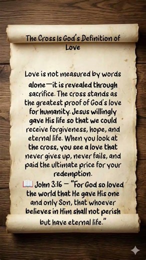 The Cross Is God's Definition of Love