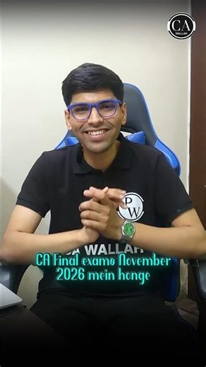 CA Final Eligibility Criteria Explained 🔥 #Shorts #CA #PW