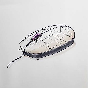 Mouse sketch / how to draw a mouse / 마우스 스케치