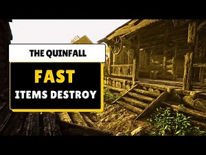 How to Mass Destroy ITEMS in Inventory - The Quinfall