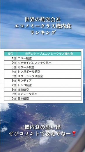 [2025] Top 10 Airline In-Flight Meals in the World #shorts