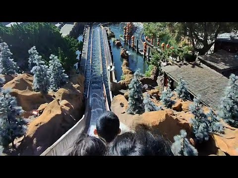 Timber Mountain Log Ride Halloween Knott's Spooky Farm