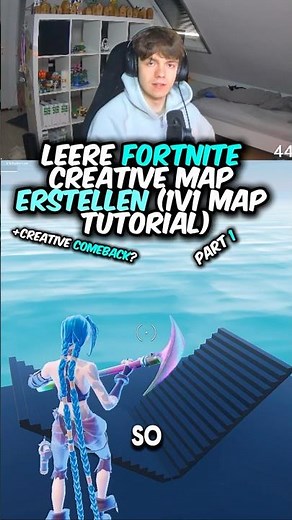 So erstellst du eine KOMPLETT leere Fortnite Creative Map 🧼