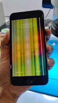 iPhone 6/6plus Graphic Problem Solution || iPhone screen yellow green line problem